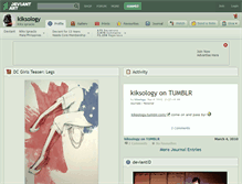 Tablet Screenshot of kiksology.deviantart.com