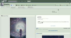 Desktop Screenshot of ninquelen.deviantart.com