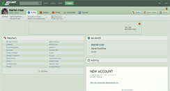 Desktop Screenshot of mariel-rose.deviantart.com