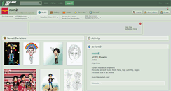 Desktop Screenshot of mxm2.deviantart.com