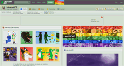 Desktop Screenshot of hinatasbff.deviantart.com