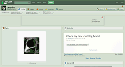 Desktop Screenshot of casspike.deviantart.com