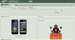 Desktop Screenshot of jays838.deviantart.com