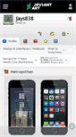 Mobile Screenshot of jays838.deviantart.com