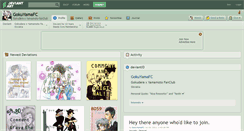 Desktop Screenshot of gokuyamafc.deviantart.com