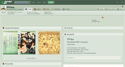 Desktop Screenshot of pfffans.deviantart.com