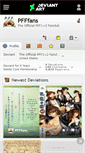 Mobile Screenshot of pfffans.deviantart.com