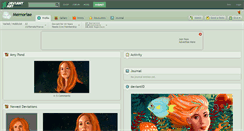 Desktop Screenshot of memoriae.deviantart.com