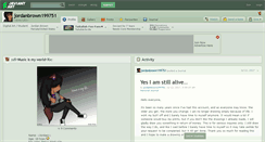 Desktop Screenshot of jordanbrown199751.deviantart.com