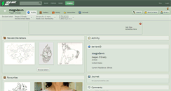 Desktop Screenshot of megodawn.deviantart.com