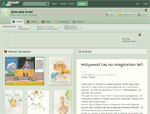 Tablet Screenshot of emo-sea-lover.deviantart.com
