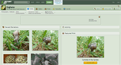 Desktop Screenshot of doghana.deviantart.com