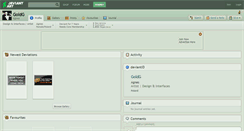 Desktop Screenshot of goldg.deviantart.com