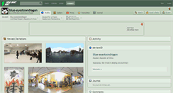 Desktop Screenshot of blue-eyestoondragon.deviantart.com