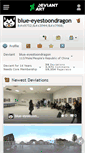 Mobile Screenshot of blue-eyestoondragon.deviantart.com