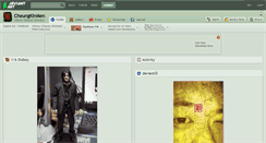 Desktop Screenshot of cheungkinmen.deviantart.com