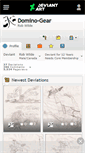Mobile Screenshot of domino-gear.deviantart.com