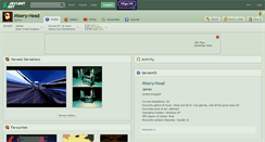 Desktop Screenshot of misery-head.deviantart.com