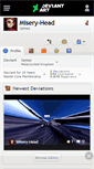 Mobile Screenshot of misery-head.deviantart.com