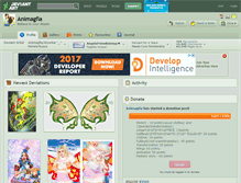 Tablet Screenshot of animagfia.deviantart.com