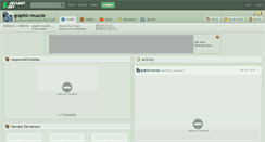 Desktop Screenshot of graphic-muscle.deviantart.com