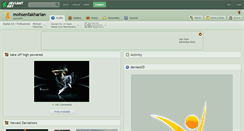 Desktop Screenshot of mohsenfakharian.deviantart.com