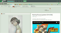 Desktop Screenshot of lekker.deviantart.com