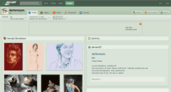 Desktop Screenshot of darkeneyes.deviantart.com