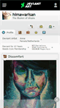 Mobile Screenshot of himawarisan.deviantart.com