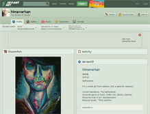 Tablet Screenshot of himawarisan.deviantart.com