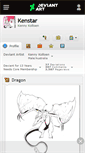 Mobile Screenshot of kenstar.deviantart.com
