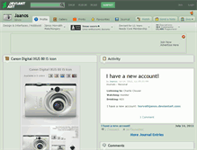 Tablet Screenshot of jaanos.deviantart.com