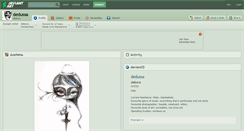 Desktop Screenshot of dedussa.deviantart.com