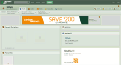 Desktop Screenshot of 300plz.deviantart.com