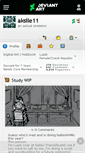 Mobile Screenshot of aksile11.deviantart.com