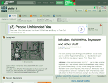Tablet Screenshot of aksile11.deviantart.com