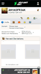 Mobile Screenshot of an1m3fr3ak.deviantart.com