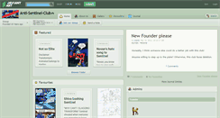 Desktop Screenshot of anti-sentinel-club.deviantart.com