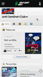 Mobile Screenshot of anti-sentinel-club.deviantart.com