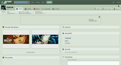 Desktop Screenshot of madjar.deviantart.com