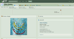 Desktop Screenshot of glitter-bubbles.deviantart.com