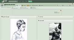 Desktop Screenshot of cabeza-de-cerveza.deviantart.com