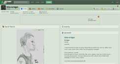 Desktop Screenshot of little-bridget.deviantart.com