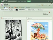 Tablet Screenshot of keishajl.deviantart.com