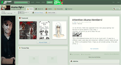 Desktop Screenshot of akuma-high.deviantart.com