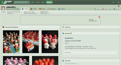 Desktop Screenshot of pateettics.deviantart.com