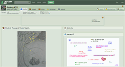 Desktop Screenshot of foxshock55.deviantart.com