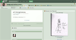 Desktop Screenshot of manga-and-anime-love.deviantart.com