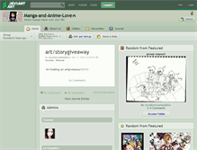 Tablet Screenshot of manga-and-anime-love.deviantart.com