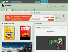 Tablet Screenshot of ahssassin0.deviantart.com